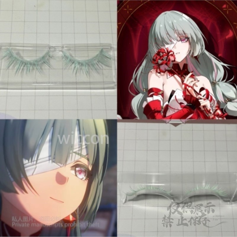 Anime Cosplay Wigs - Anime Phrolova Cosplay Wig Green Pink