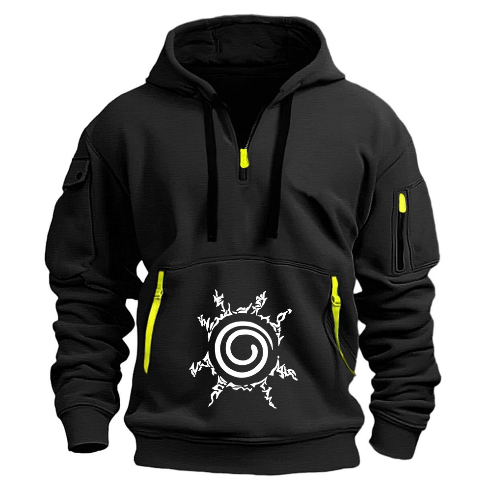Fullmetal Alchemist Coat - 2026 Naruto Anime Print Spring And