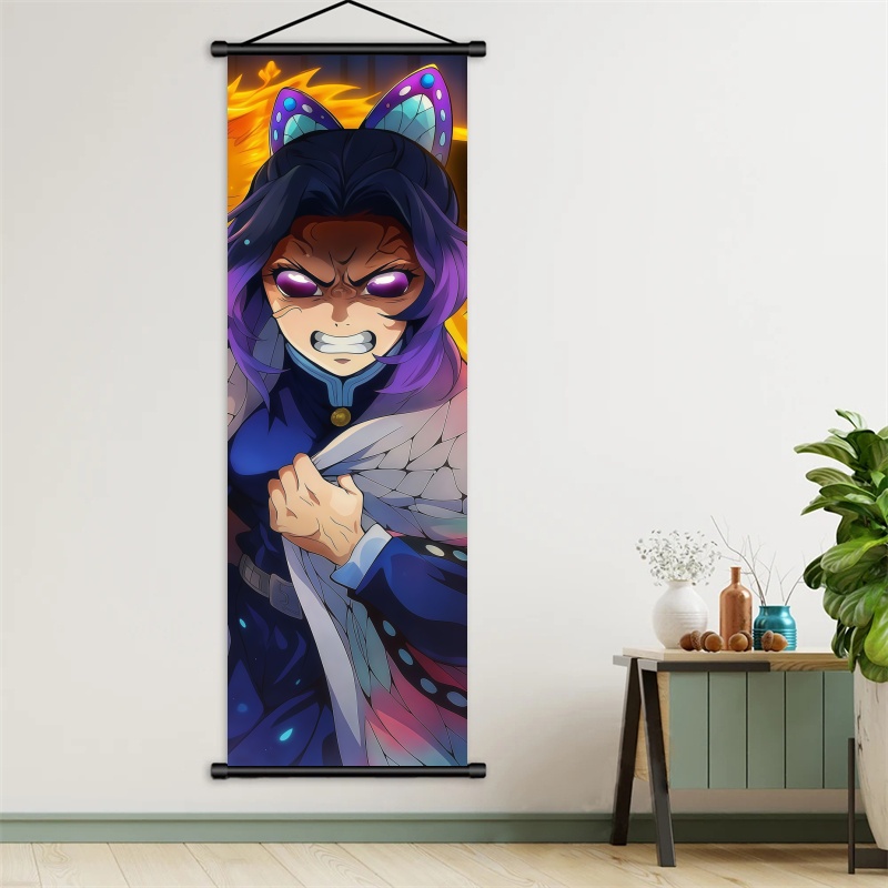 Shinobu Kocho Demon Slayer Art - đánh giá và giá Anime Cosplay Props