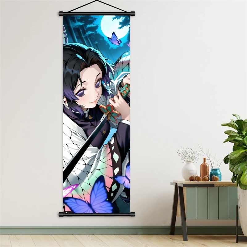 Shinobu Kocho Demon Slayer Art - đánh giá và giá Anime Cosplay Props