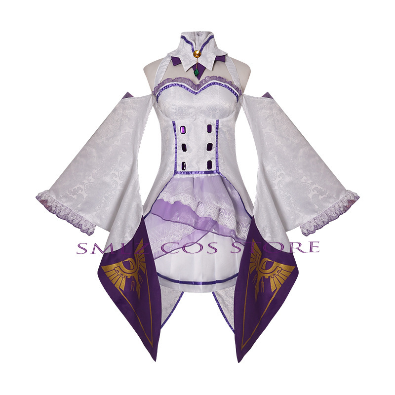 Emilia Cosplay Anime Re Zero K - đánh giá và giá Anime Cosplay Wigs