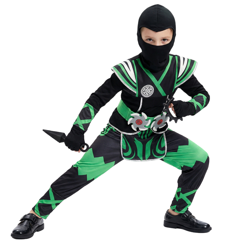 Japanese Ninja Costume Set for - đánh giá và giá Cosplay Anime Boy