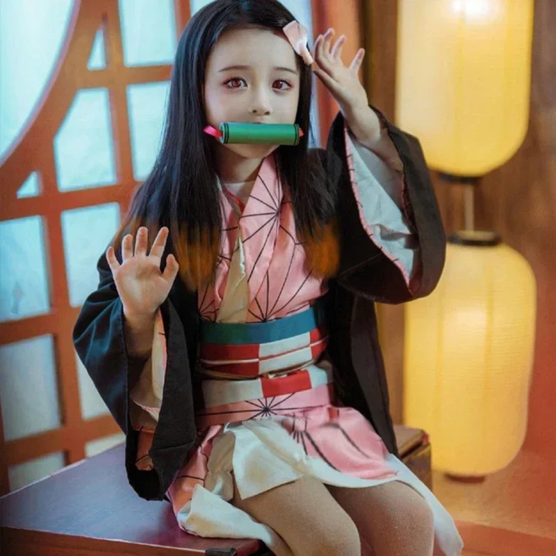 Anime Kamado Nezuko Cosplay Co - đánh giá và giá Demon Slayer Haori