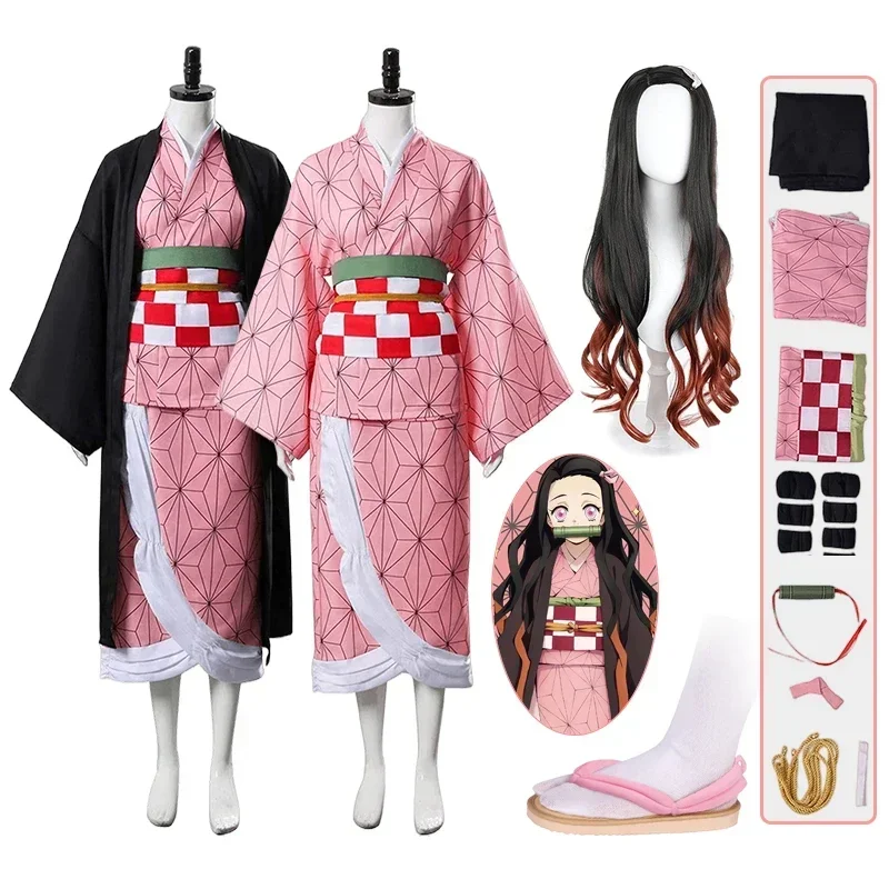 Anime Kamado Nezuko Cosplay Co - đánh giá và giá Demon Slayer Haori