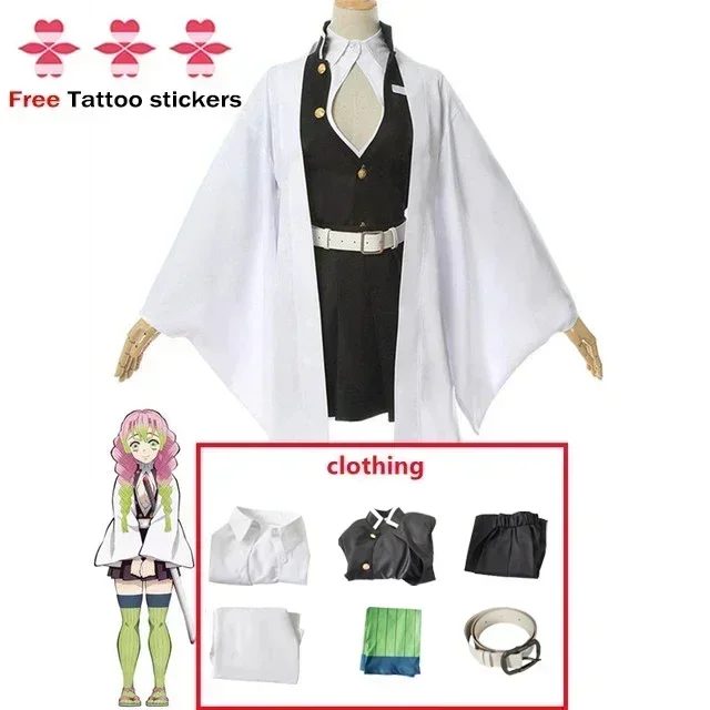 Anime Kanroji Mitsuri Cosplay  - đánh giá và giá Demon Slayer Haori