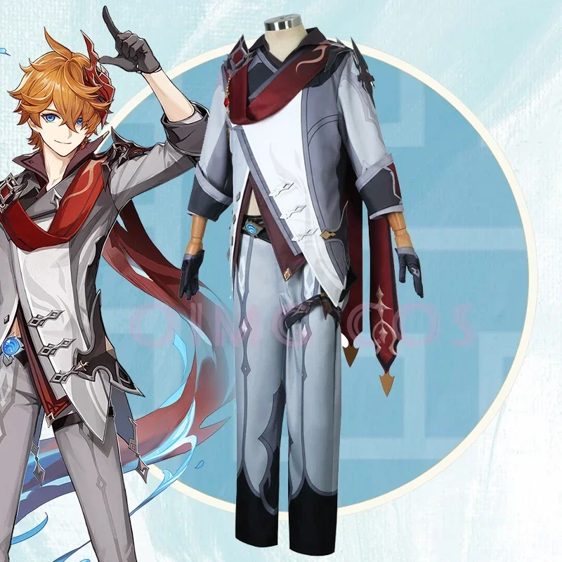 Genshin Impact Tartaglia Cospl - đánh giá và giá Cosplay Anime Boy