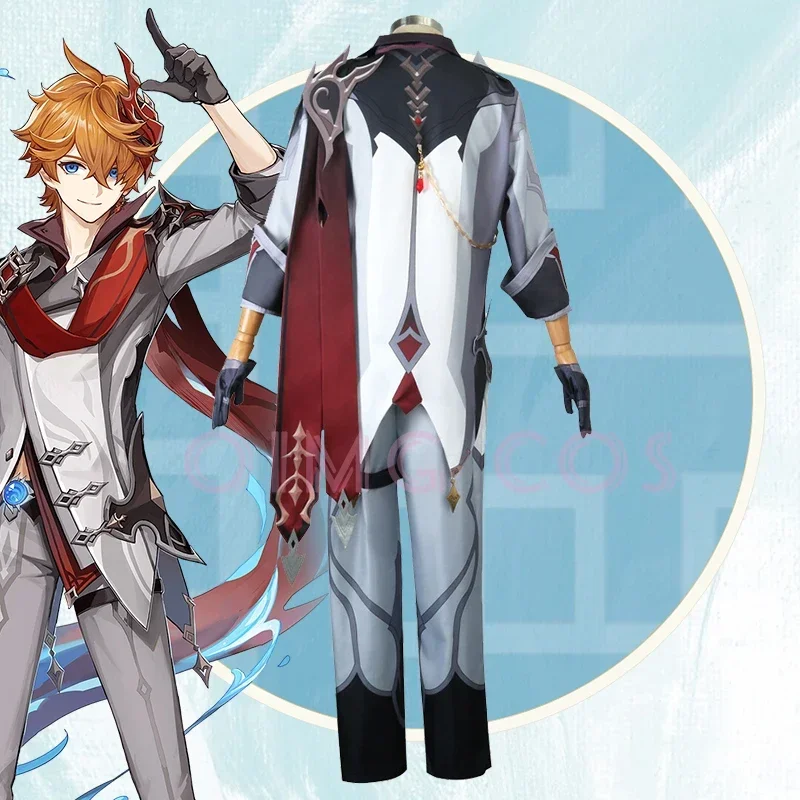 Genshin Impact Tartaglia Cospl - đánh giá và giá Cosplay Anime Boy
