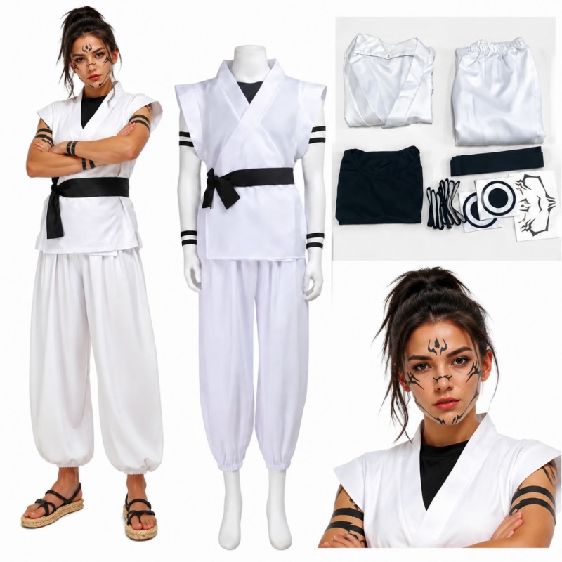 Ryomen Sukuna Cosplay Costume  - đánh giá và giá Anime Cosplay Jujutsu Kaisen