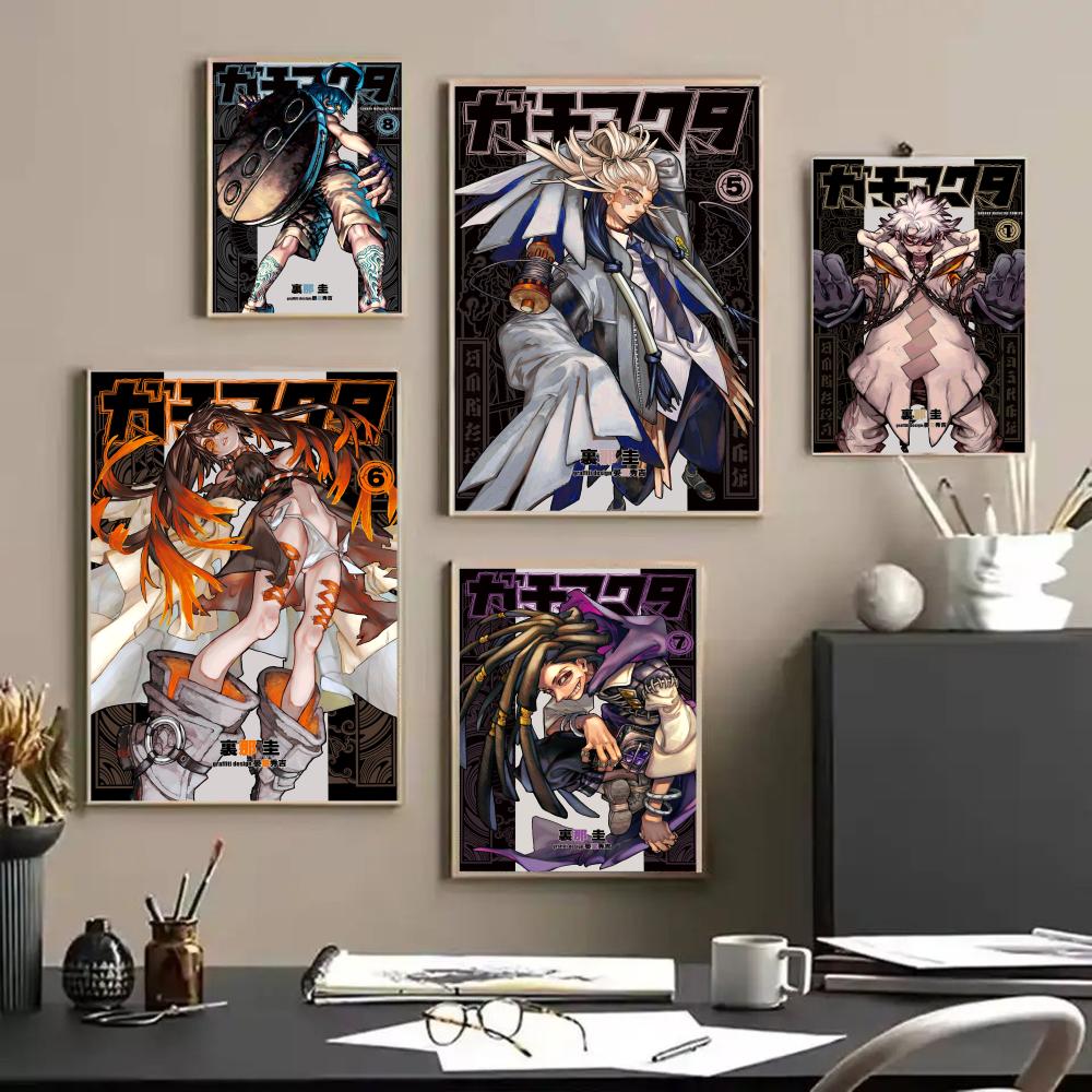 Anime G-GACHIAKUTA Poster Stic - đánh giá và giá Anime Cosplay Wallpaper