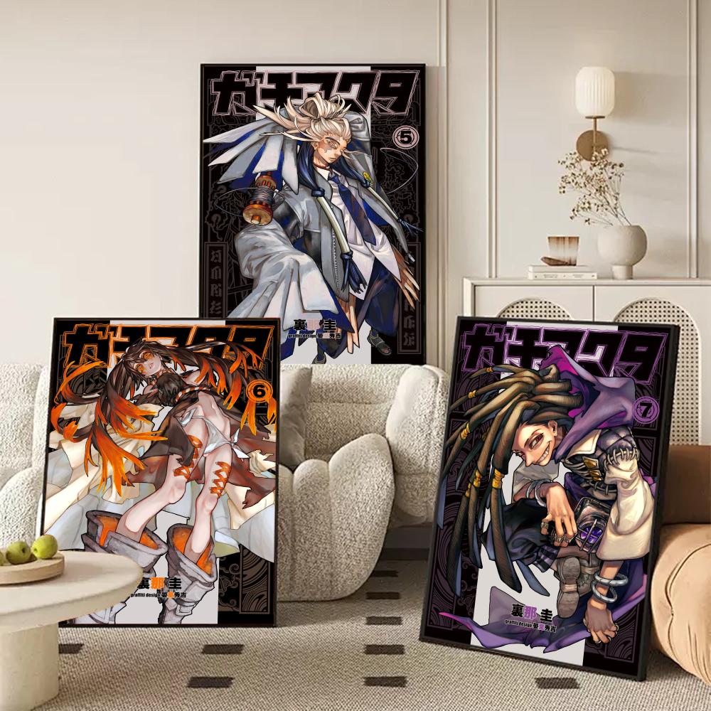Anime G-GACHIAKUTA Poster Stic - đánh giá và giá Anime Cosplay Wallpaper
