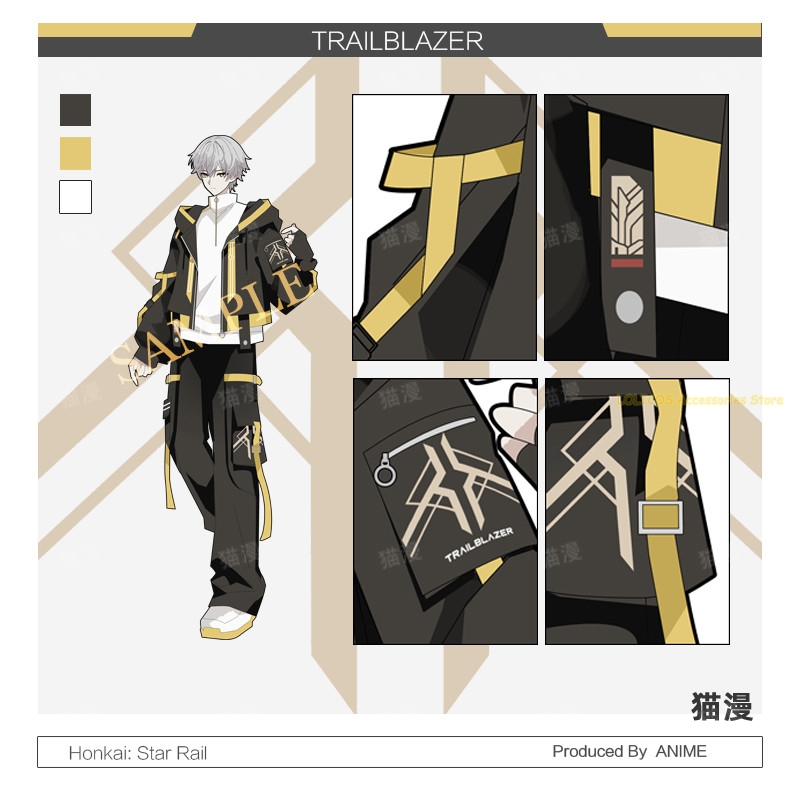 Game Honkai：Star Rail Trailbla - đánh giá và giá Anime Cosplay Swimsuit