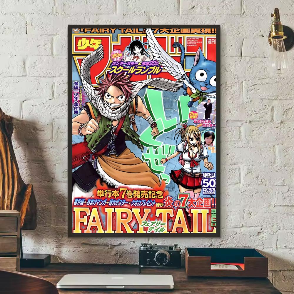 F-Fairy Tail Anime Poster Stic - đánh giá và giá Anime Cosplay Wallpaper