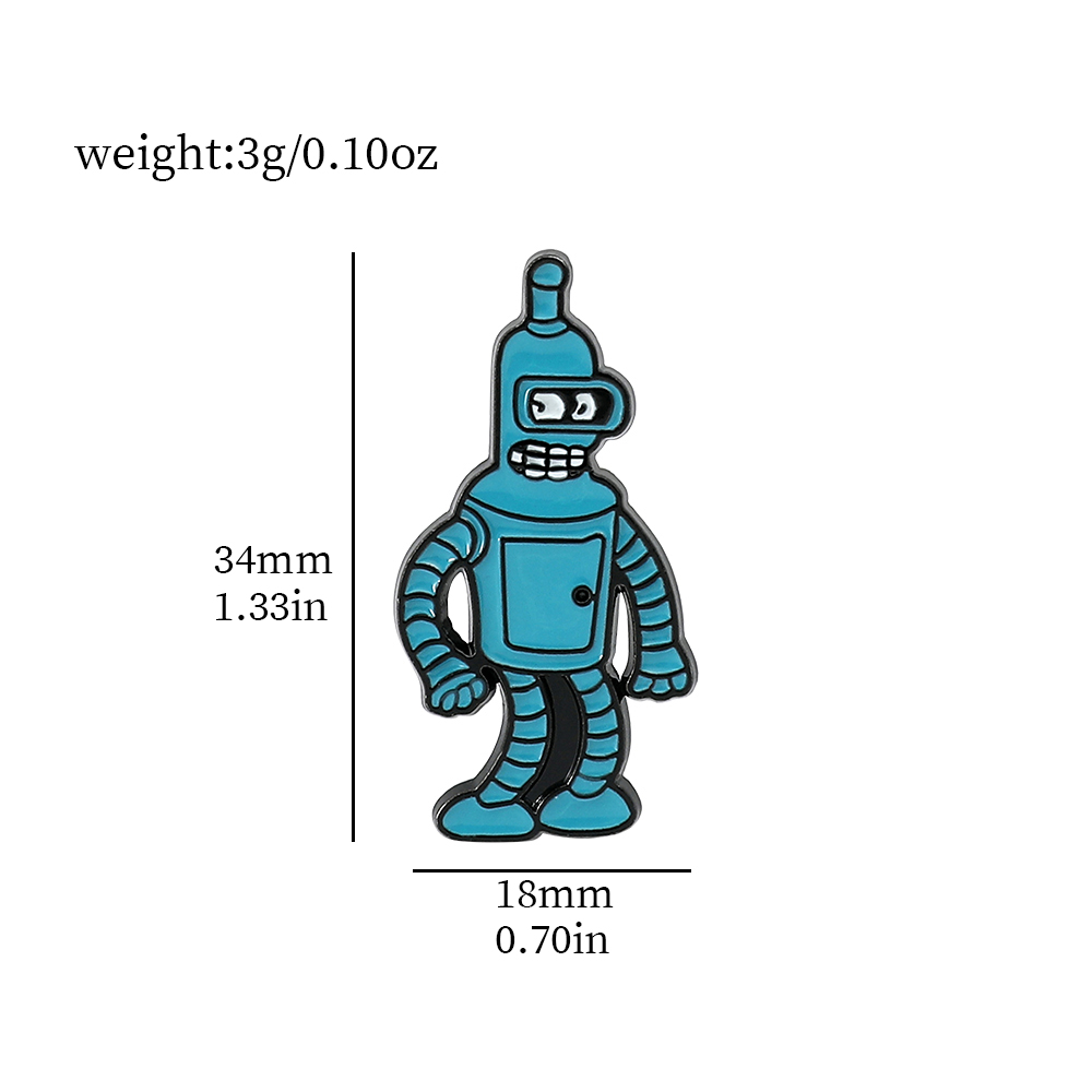 Robot Brooch Cute Cartoon Shap - đánh giá và giá Anime Cosplay Swimsuit