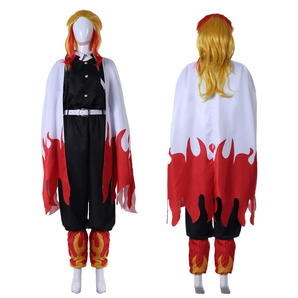 Flame Hashira Cosplay Uniform  - đánh giá và giá Demon Slayer Haori