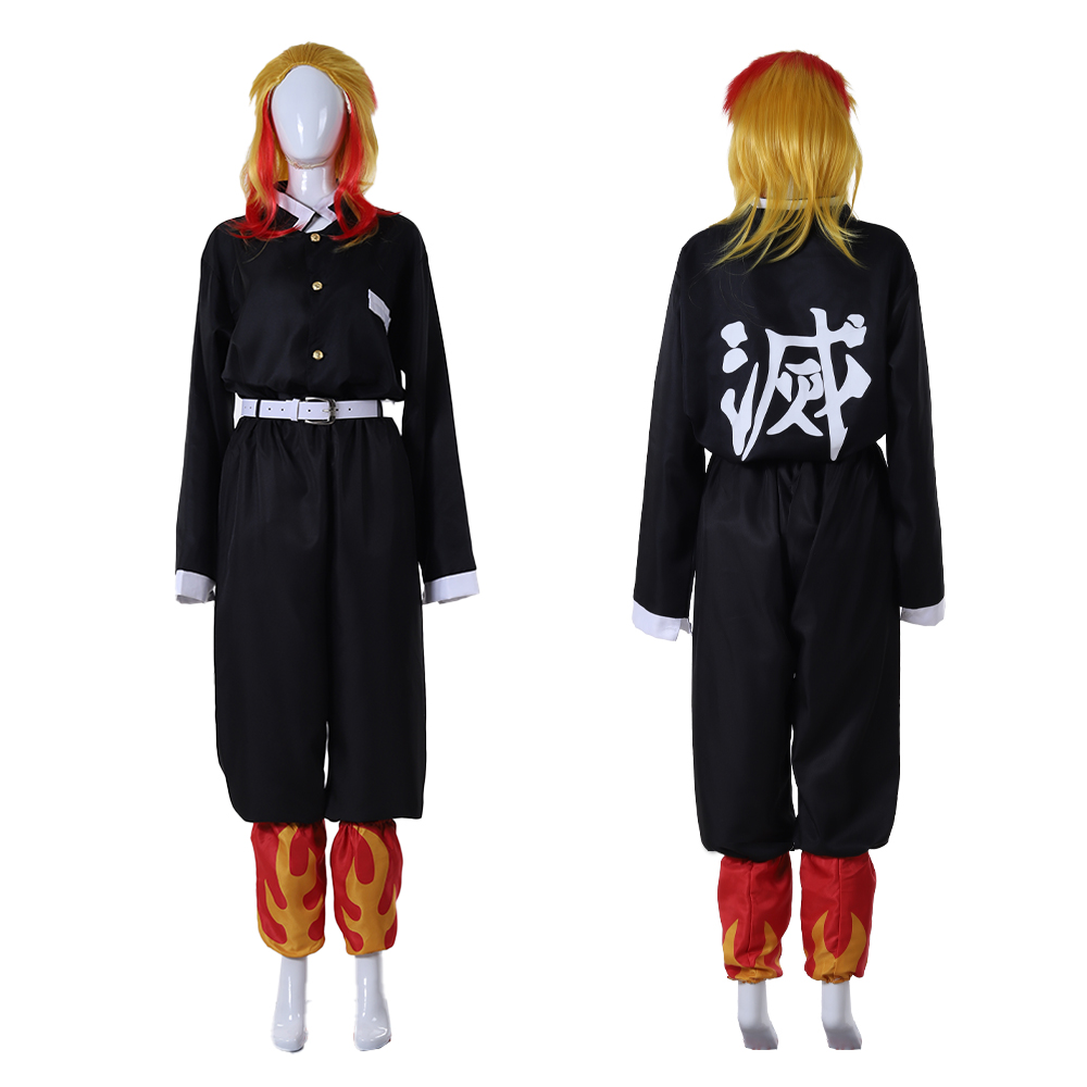 Flame Hashira Cosplay Uniform  - đánh giá và giá Demon Slayer Haori