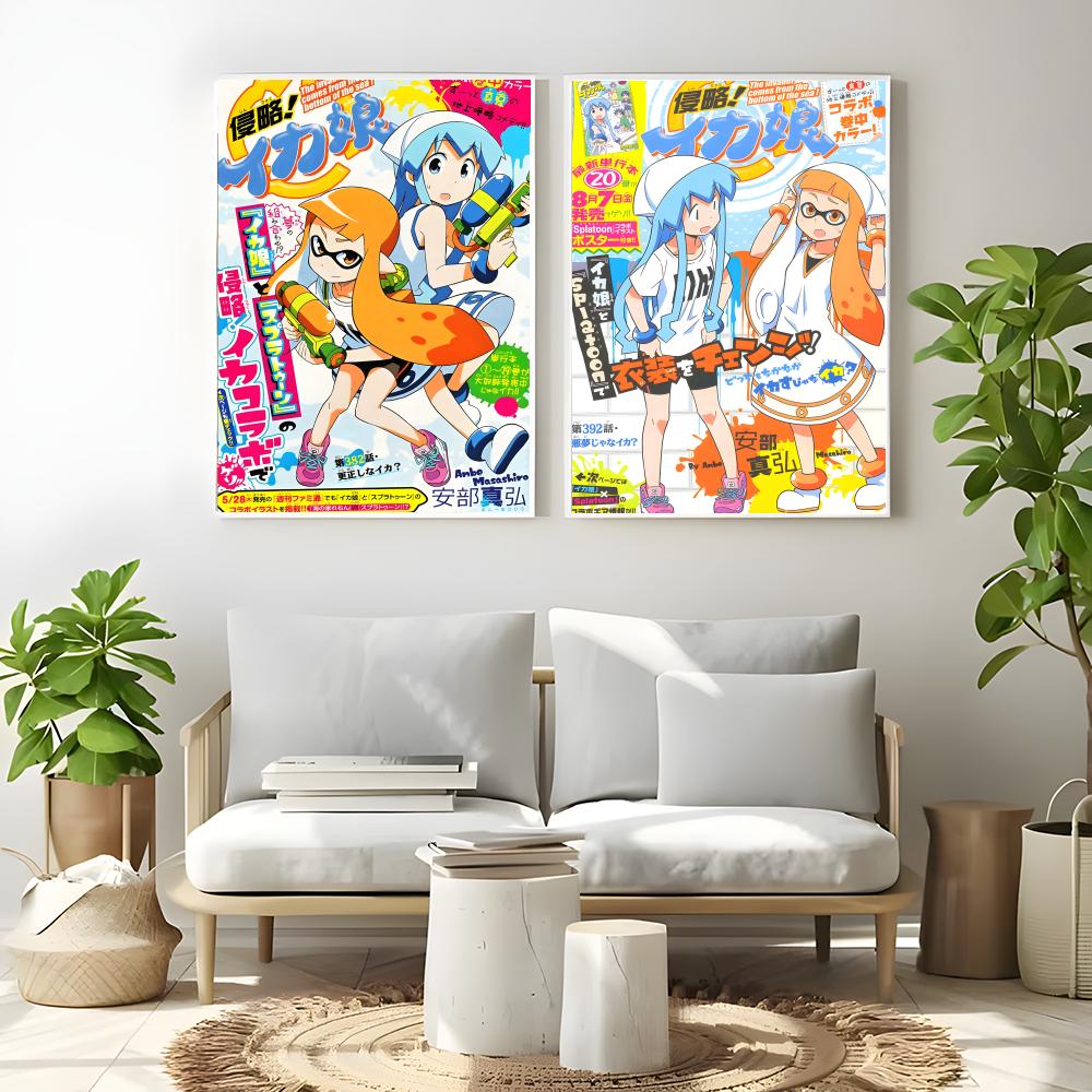 Anime Squid Girl Poster High-d - đánh giá và giá Anime Cosplay Wallpaper