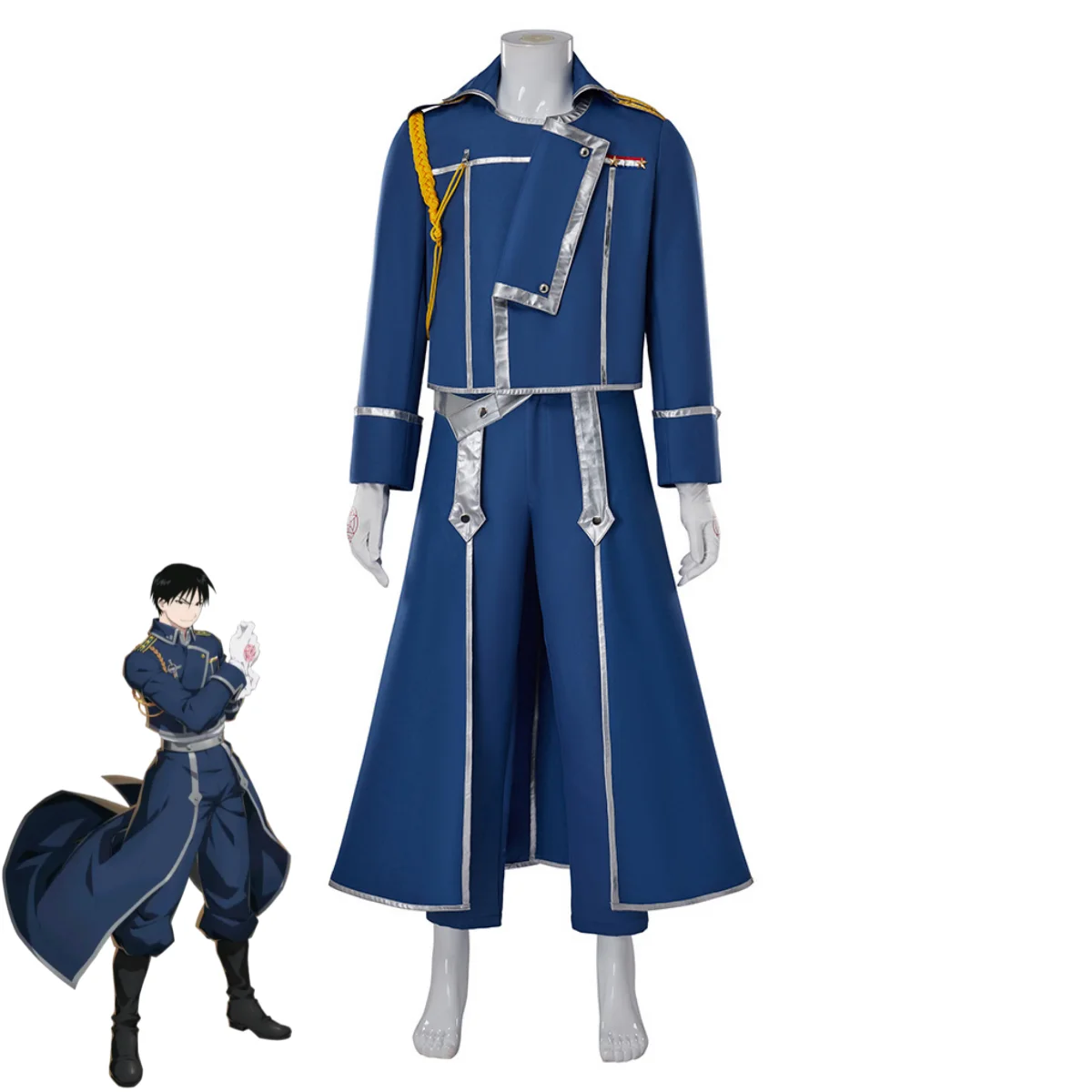 Anime Fullmetal Alchemist Roy  - đánh giá và giá Fullmetal Alchemist Coat