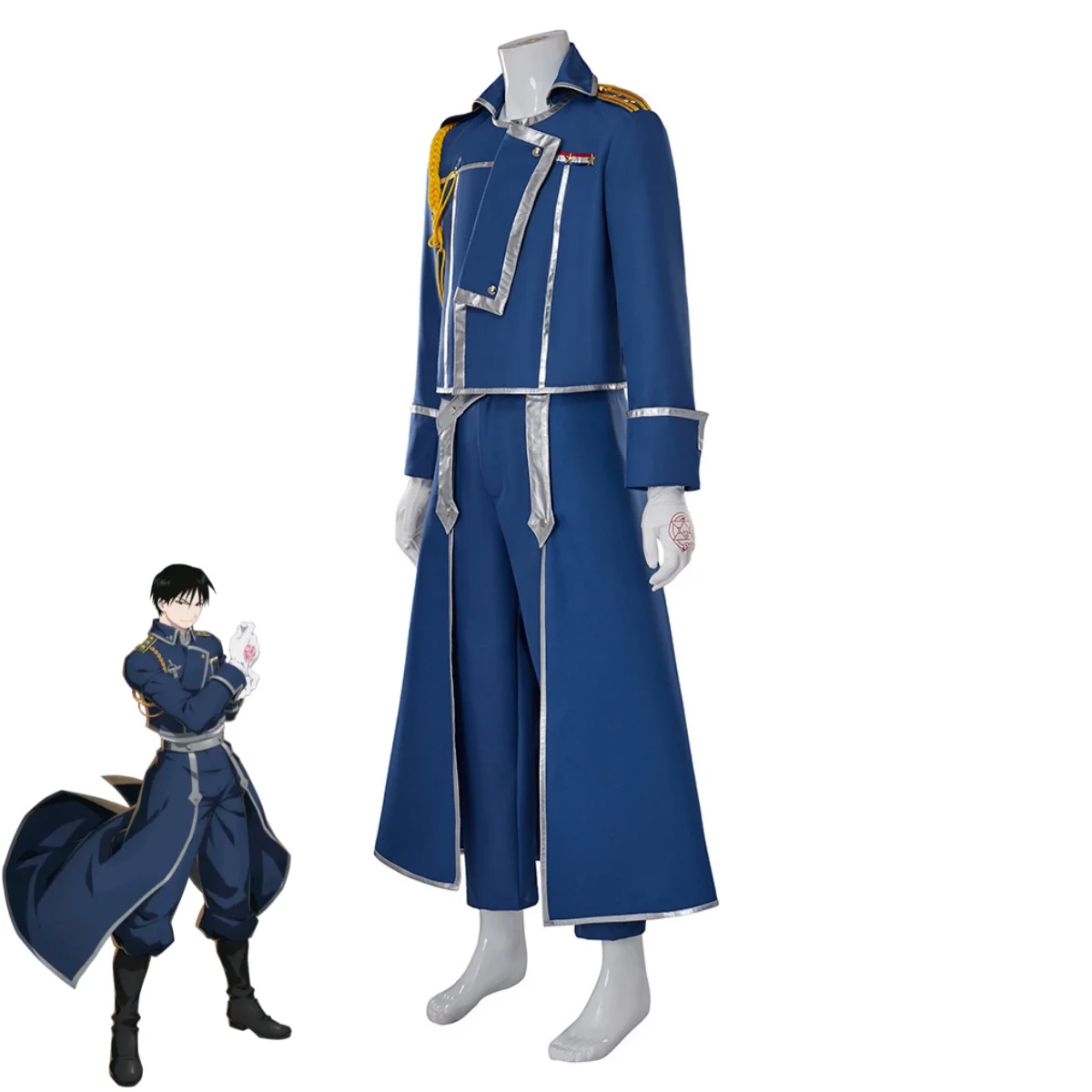 Anime Fullmetal Alchemist Roy  - đánh giá và giá Fullmetal Alchemist Coat