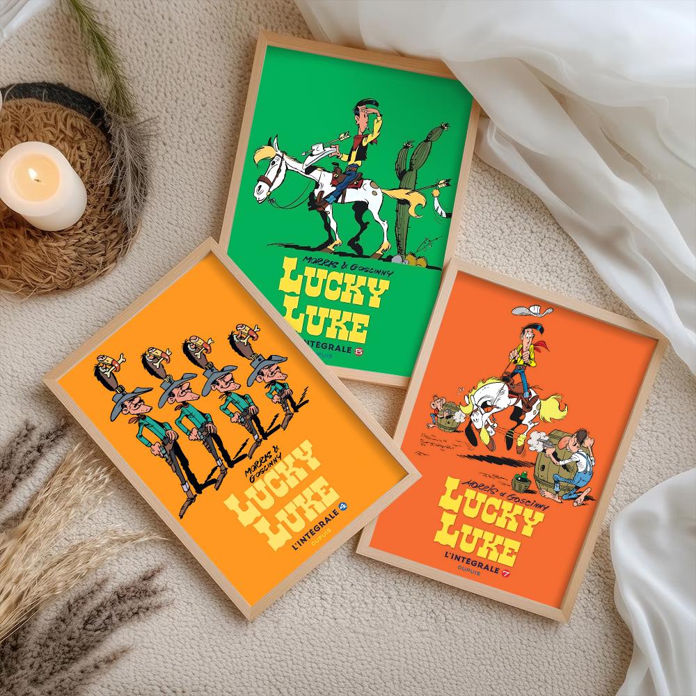 L-lucky Luke Anime Poster HD H - đánh giá và giá Anime Cosplay Wallpaper