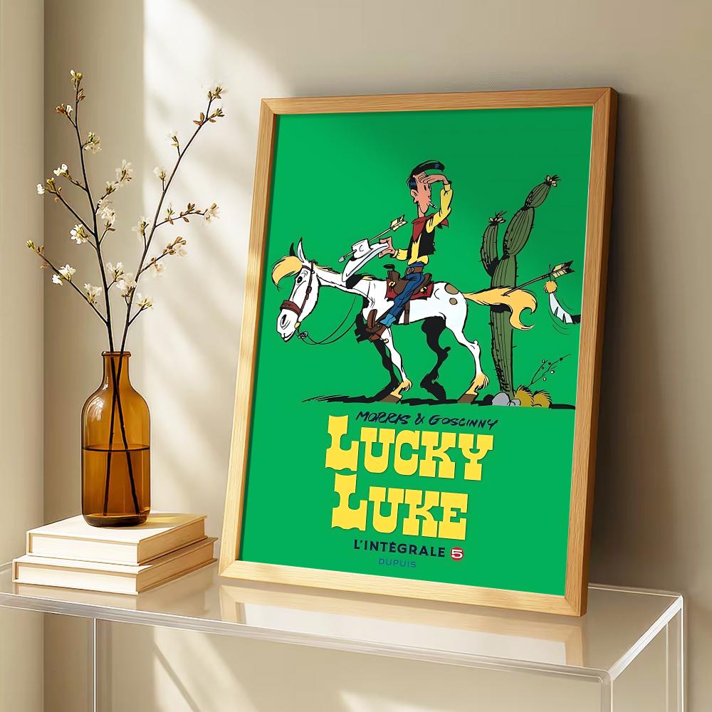L-lucky Luke Anime Poster HD H - đánh giá và giá Anime Cosplay Wallpaper