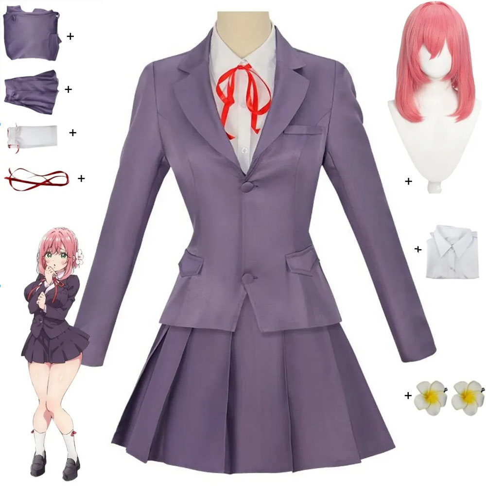 Anime The 100 Girlfriends Who  - đánh giá và giá Anime Cosplay Girlfriend