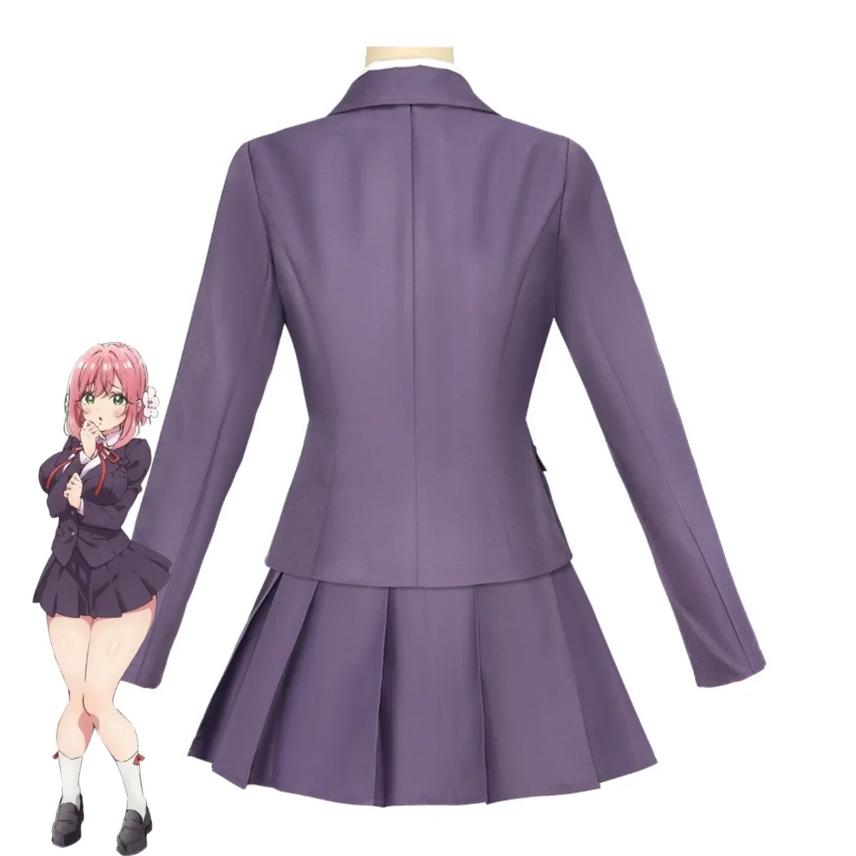 Anime The 100 Girlfriends Who  - đánh giá và giá Anime Cosplay Girlfriend