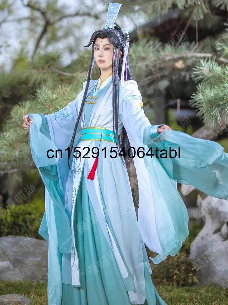 New Tian Guan Ci Fu Fengshi Qi - đánh giá và giá Anime Cosplay Wigs