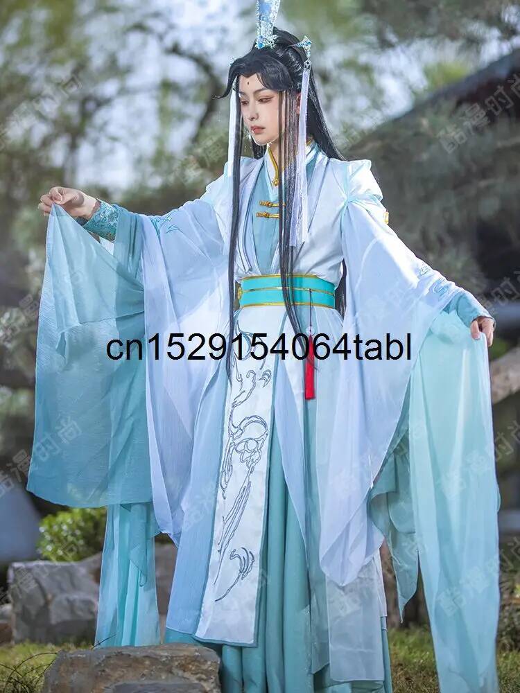 New Tian Guan Ci Fu Fengshi Qi - đánh giá và giá Anime Cosplay Wigs