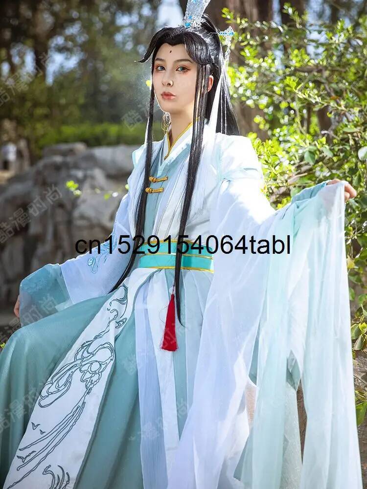 New Tian Guan Ci Fu Fengshi Qi - đánh giá và giá Anime Cosplay Wigs