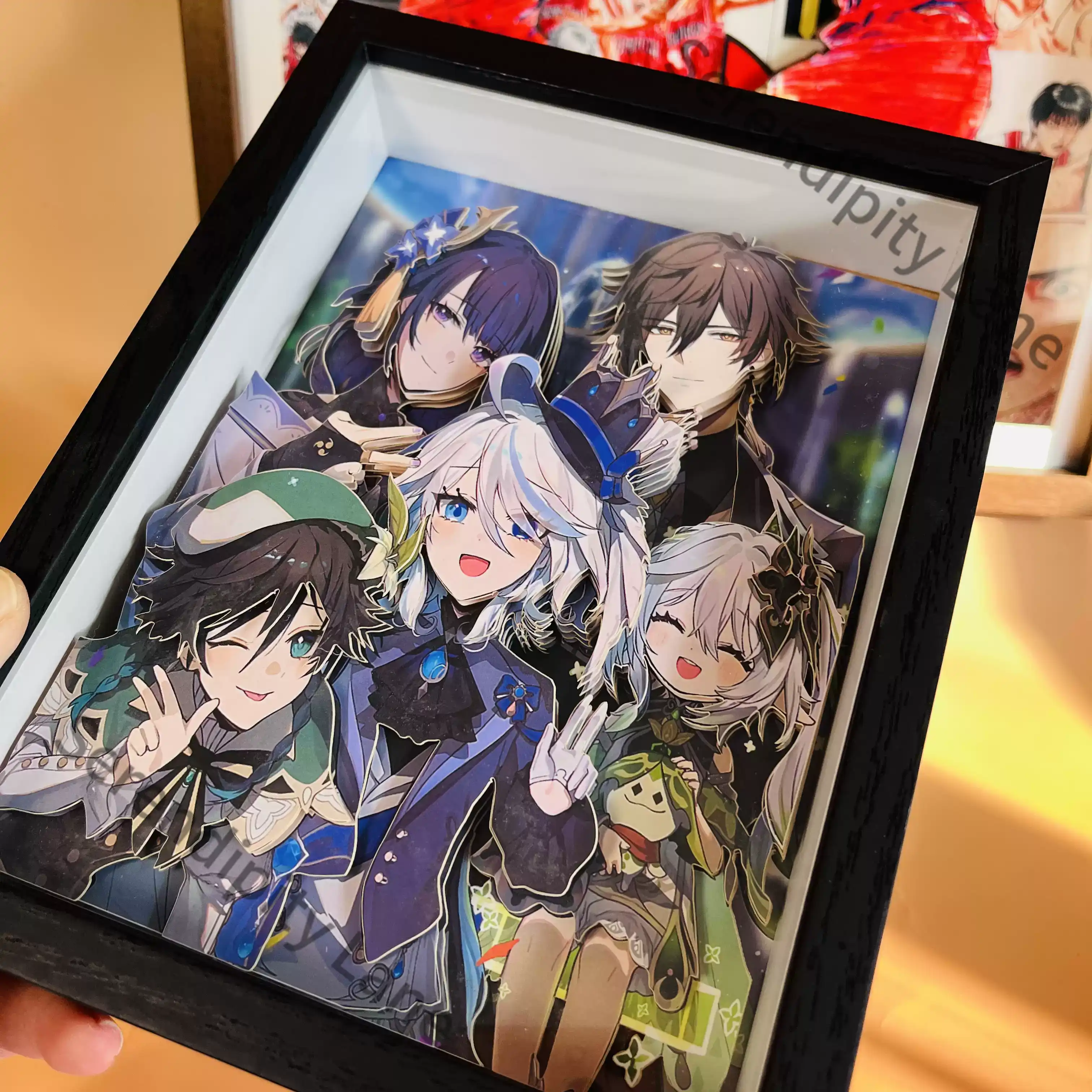 Genshin Impact Cosplay 3D Pape - đánh giá và giá Anime Cosplay Wallpaper