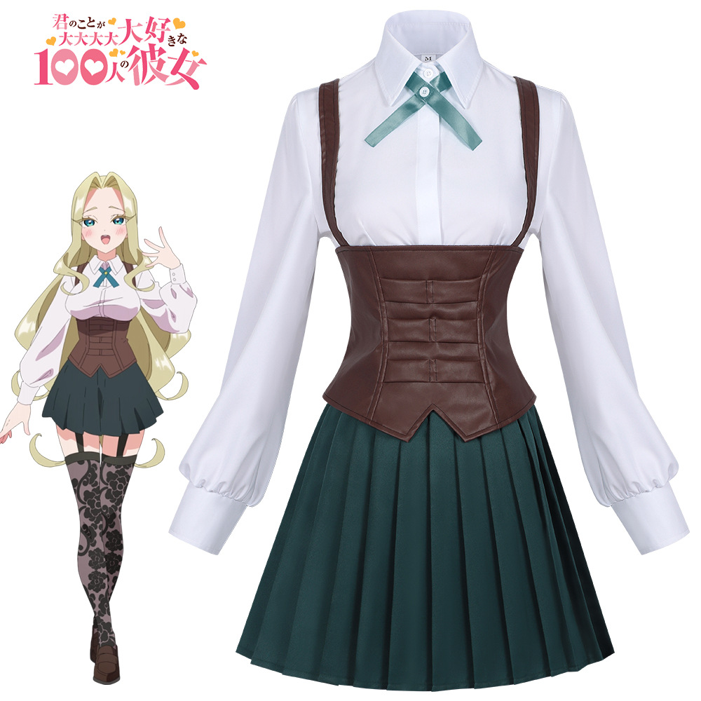 Anime The 100 Girlfriends Who  - đánh giá và giá Anime Cosplay Girlfriend